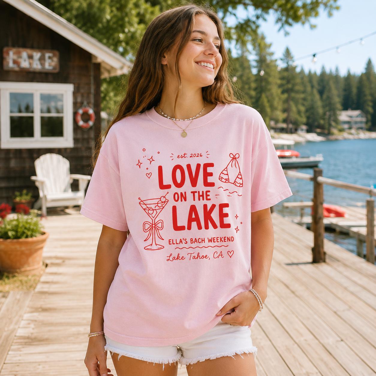 Love on the Lake T-Shirt, Sweatshirt, Hoodie
