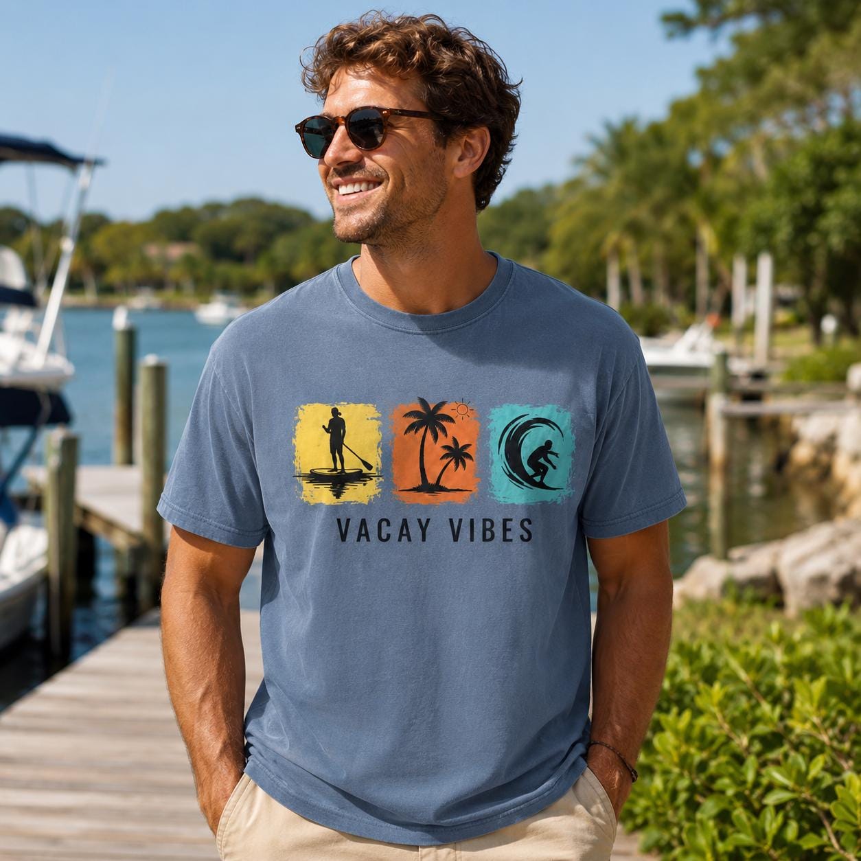 Vacation Vibes Summer T-Shirt, Sweatshirt, Hoodie