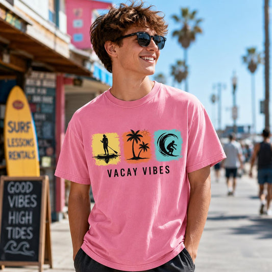 Vacation Vibes Summer T-Shirt, Sweatshirt, Hoodie