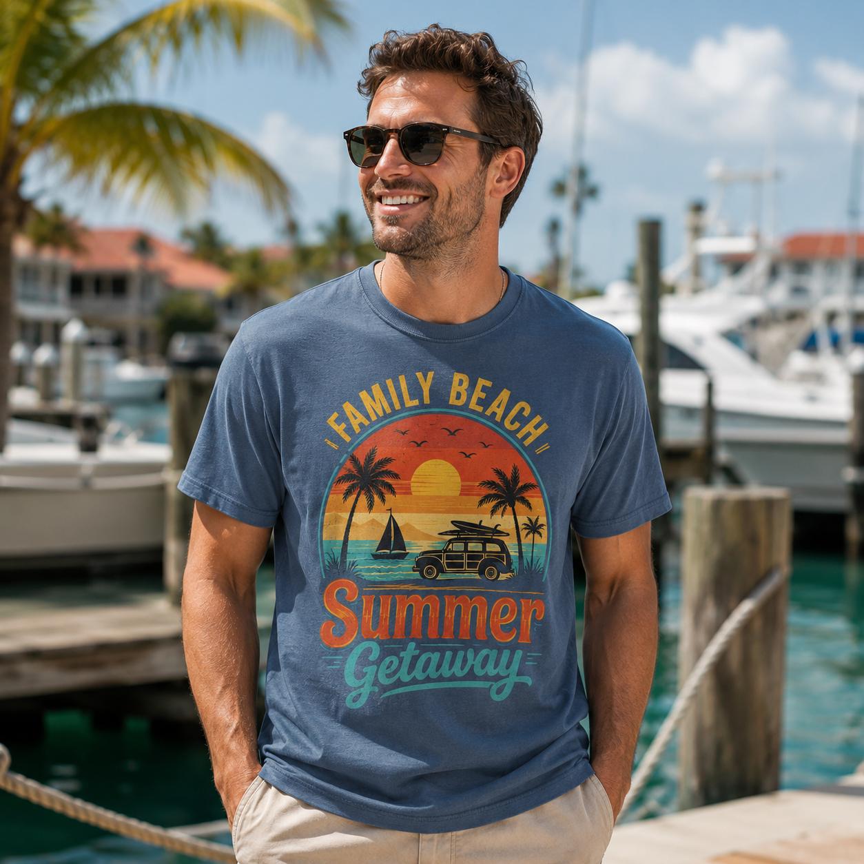 Family Beach Summer Vacation Unisex T-Shirt, Sweatshirt, Hoodie