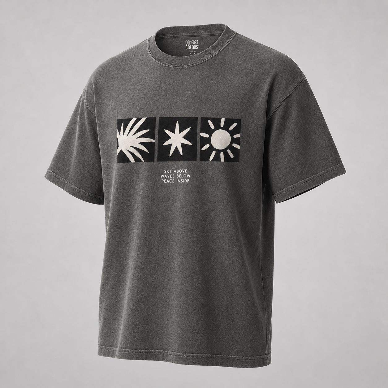 Sky Above Waves Below T-Shirt, Comfort Colors Coastal Tee, Sweatshirt, Hoodie