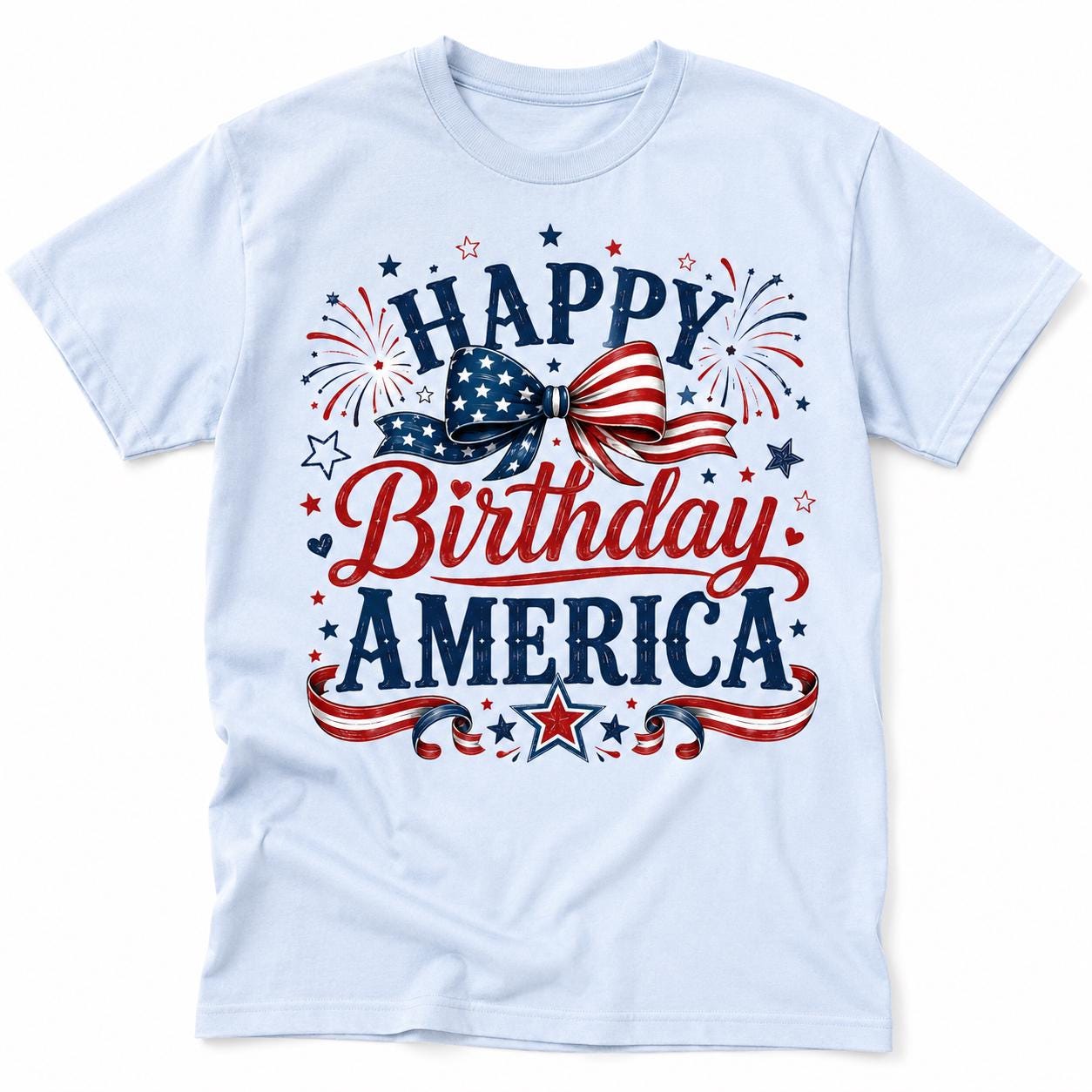 Happy Birthday America Patriotic USA Shirt, Comfort Colors Tee