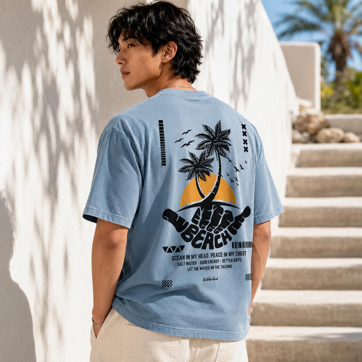 Escape From Home Shirt, Comfort Colors Beach Graphic T-Shirt, Live Life On Beach Tee, Coastal Vacation Summer Tee, Sweatshirt, Hoodie