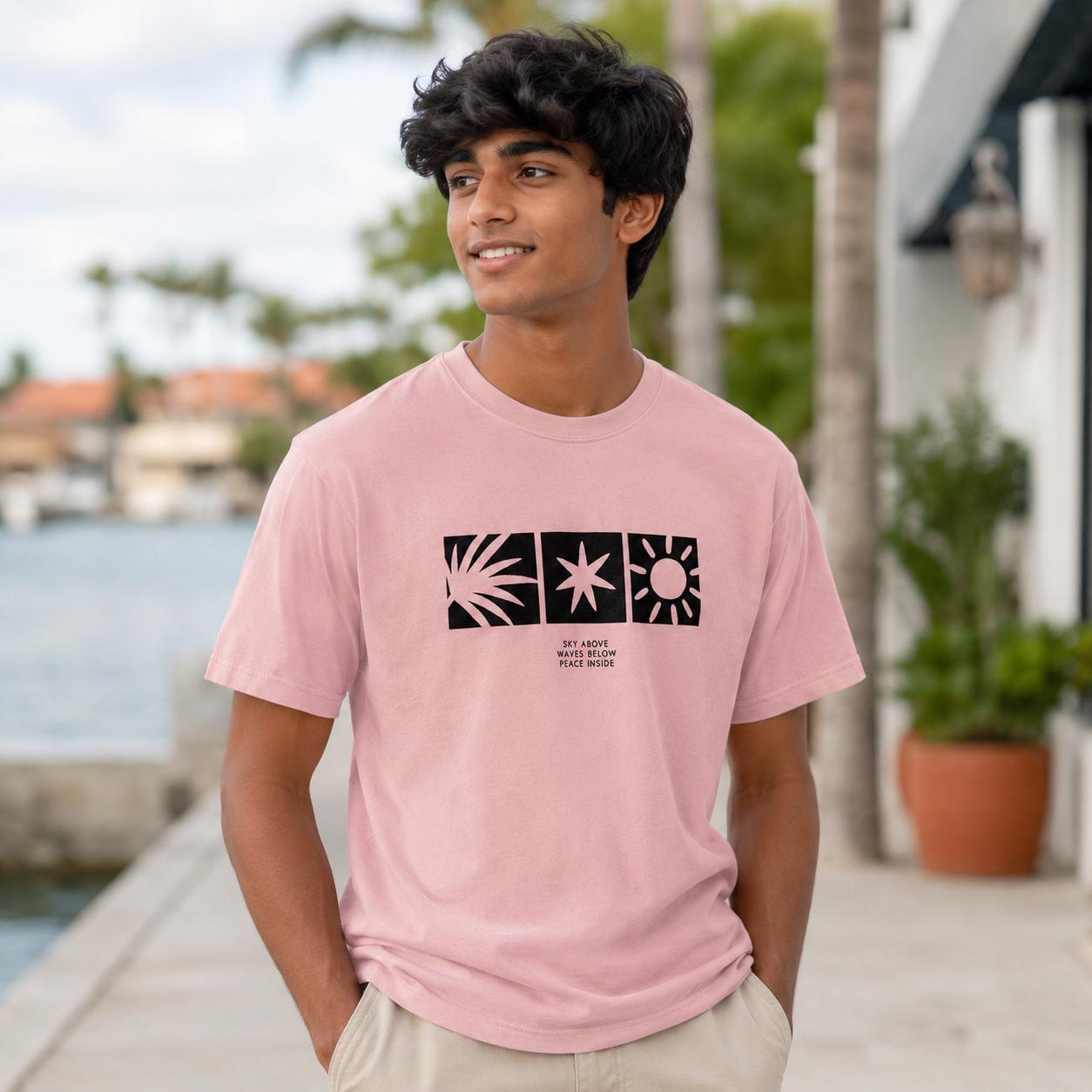 Sky Above Waves Below T-Shirt, Comfort Colors Coastal Tee, Sweatshirt, Hoodie