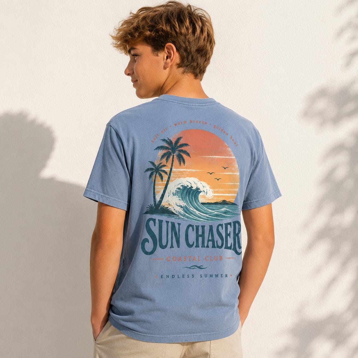 Sun Chaser Shirt, Comfort Colors Summer Beach T-Shirt, Sweatshirt, Hoodie