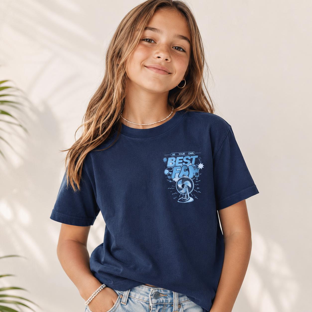 Be Your Own Best Fan Shirt, Comfort Colors Summer Graphic Tee, Sweatshirt, Hoodie